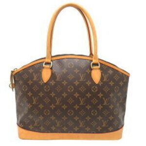 Louis Vuitton Lockit Horizontal Tote Bag Monogram Brown